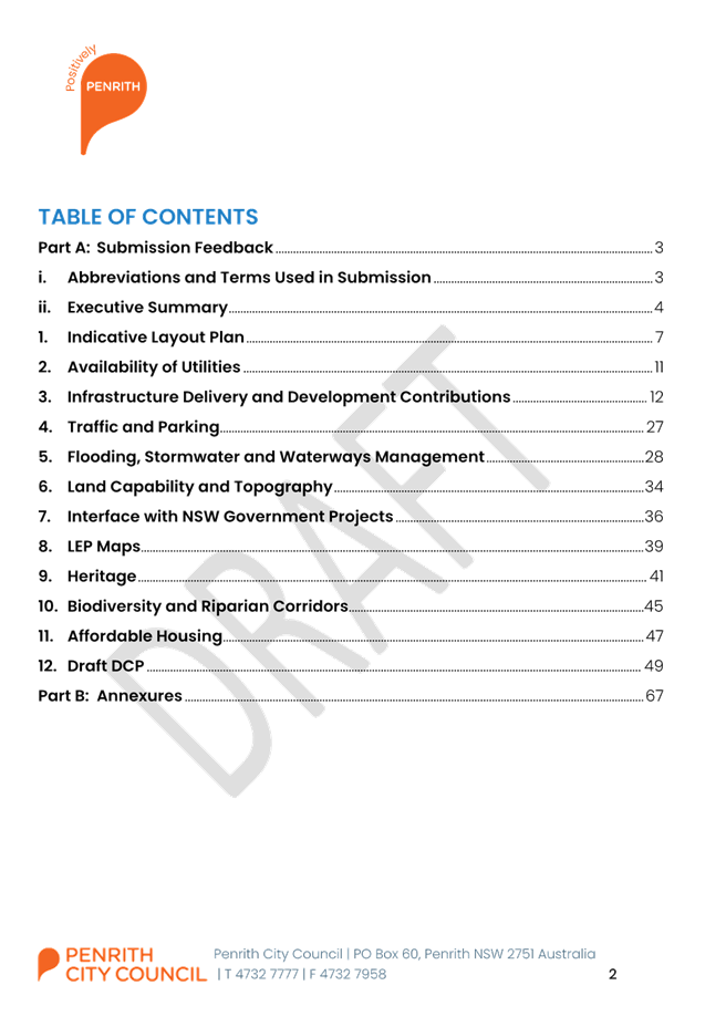 A table of contents with text

Description automatically generated